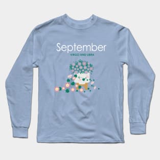 September Birth Flowers Long Sleeve T-Shirt